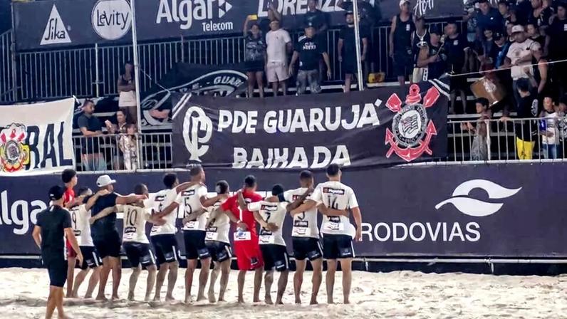 Corinthians é destaque em torneio de beach soccer em São Sebastião