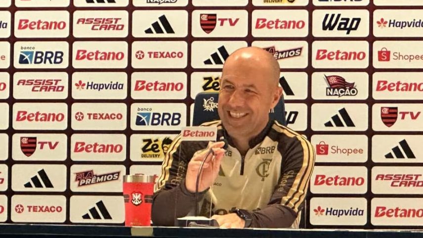 Jardim elogia postura do Flamengo no segundo tempo e parabeniza jogadores