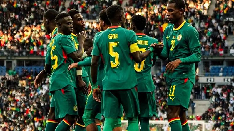 Jogadores de Senegal (Foto: Reprodução)
