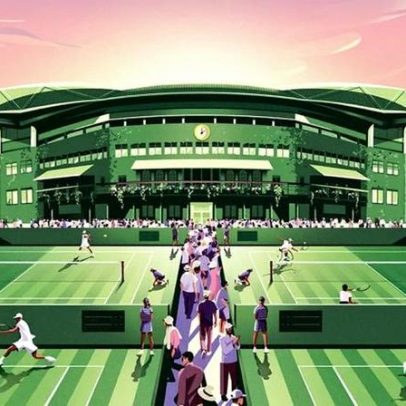 Wimbledon lança pôster oficial 100 dias antes da largada