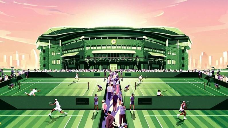 Wimbledon lança pôster oficial 100 dias antes da largada
