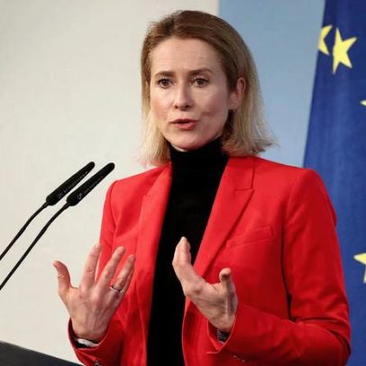 Kallas da UE diz que Irã busca escalada de conflito