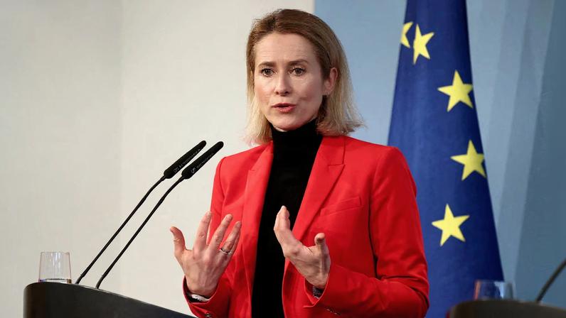 Kallas da UE diz que Irã busca escalada de conflito