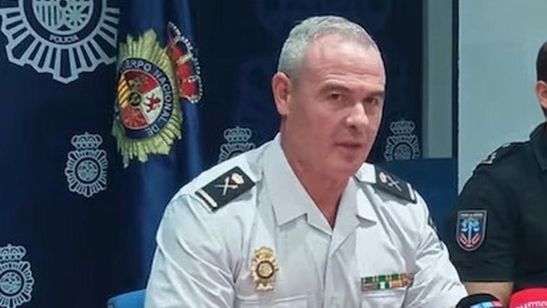 El comisario José Luis Santafé, nuevo director adjunto operativo (DAO) de la Policía Nacional, en una imagen de 2023.