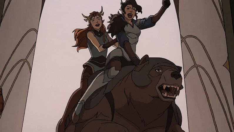 Arte da quarta temporada de A Lenda de Vox Machina/Reprodução