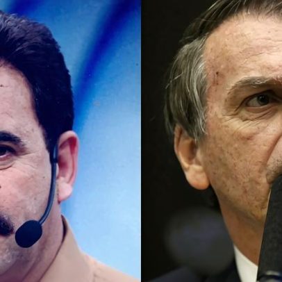 Bolsonaro e Ratinho em escândalo de dólares anterior à polêmica com Erika Hilton