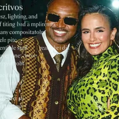 Thiaguinho comemora 43 anos em festa com o filho Bento