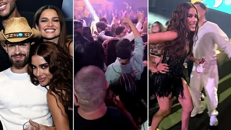 Anitta abre álbum de aniversário, com pista bombando, 'trenzinho' e timaço de famosos — Foto: Reprodução/Instagram