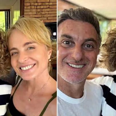 Luciano Huck celebra aniversário da mãe, semelhança impressiona