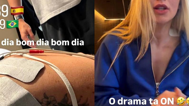 'Agora Deus me leva': Virginia Fonseca passa mal em Madri e precisa de ajuda da equipe de Vini Jr.