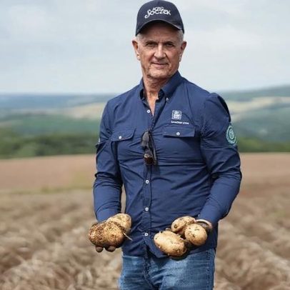 Paranaense colhe as primeiras batatas de baixo carbono no país