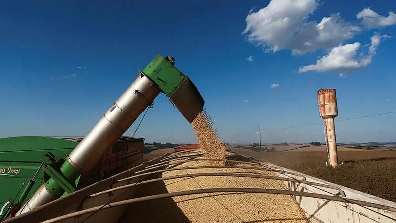 Carregamento de soja em Não Me Toque (RS)