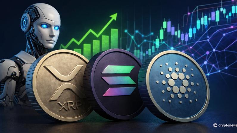 Leading AI Claude Predicts the 2026 Price of XRP, Solana and Cardano