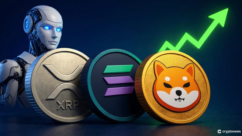 Perplexity AI prevê preços de XRP, Solana e Shiba Inu até o fim de 2026