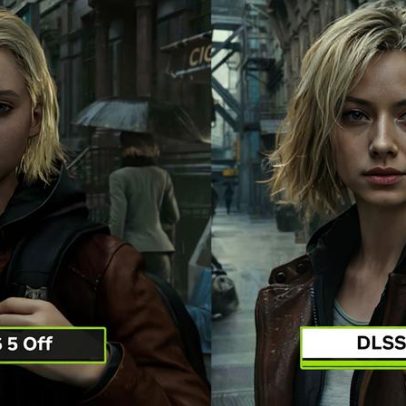 Nova tecnologia DLSS da Nvidia provoca falhas de IA em rostos de personagens