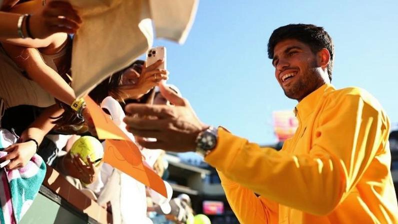 Alcaraz e Zverev jogam bastante golfe em Indian Wells; Djokovic se junta a eles