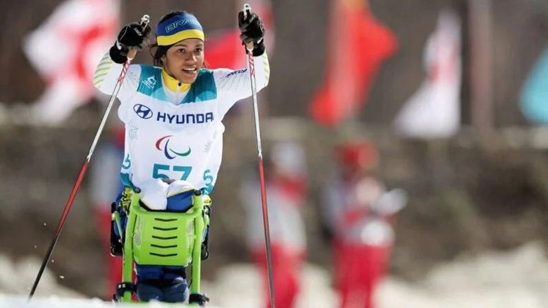 Aline Rocha, que compete no esqui cross-country e no biatlo, será porta-bandeira do Brasil pela terceira vez em Jogos Paralímpicos de Inverno
