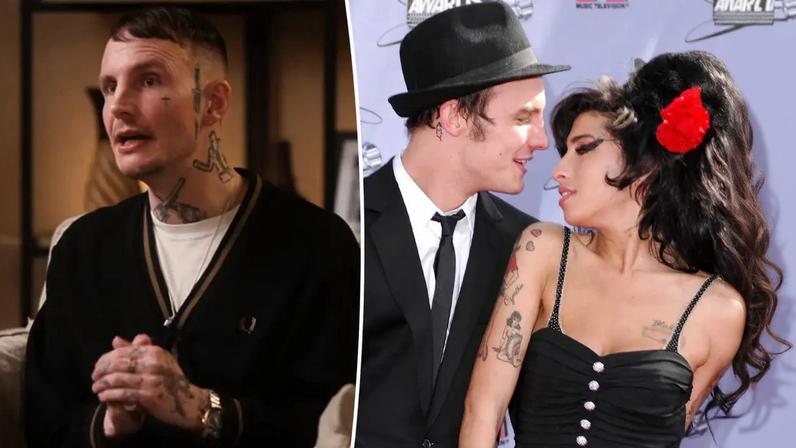 Amy Winehouse’s ex-husband addressed rumors that he is "responsible" for the singer’s death in a rare interview that dropped Tuesday.