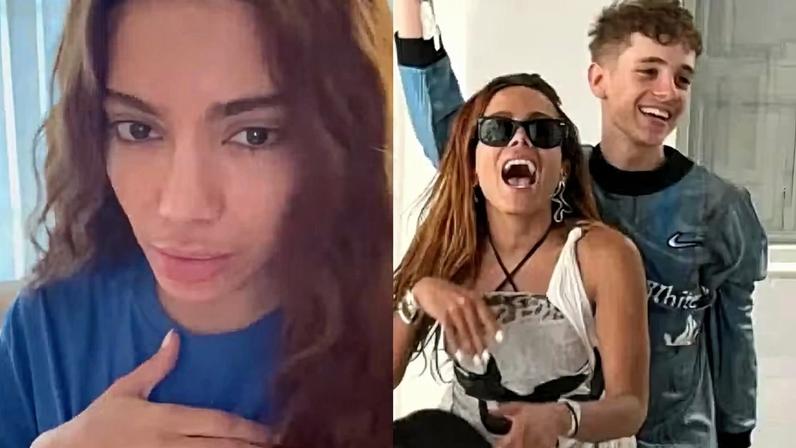 Anitta pede ajuda dos fãs para que Juliano Floss fique no BBB 26 — Foto: Reprodução/Instagram