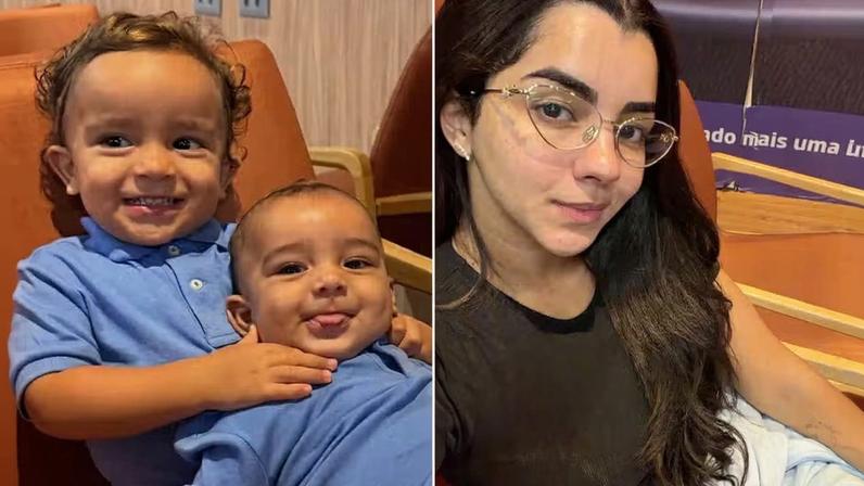 Ary Mirelle viaja à Europa com os filhos e comenta ajuste de fuso