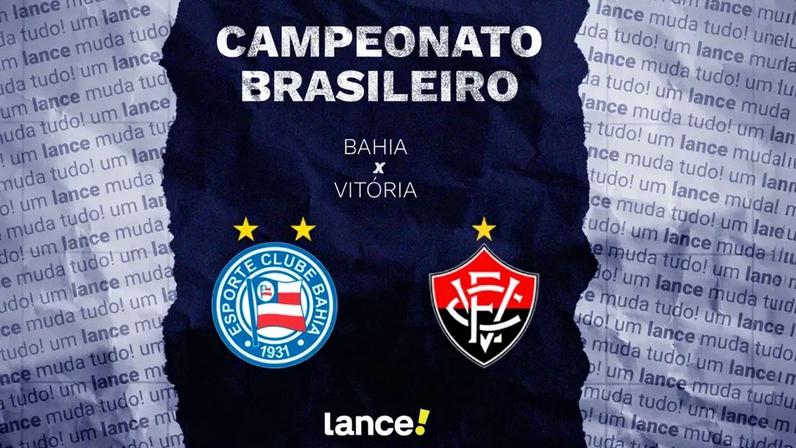 Bahia x Vitória jogam pelo Brasilierão (Arte Lance!)