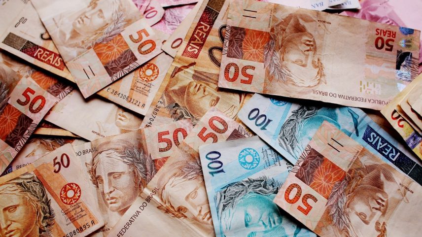 Notas, moeda, Real, dinheiro, notas de dinheiro — Foto: Reprodução/Pixabay