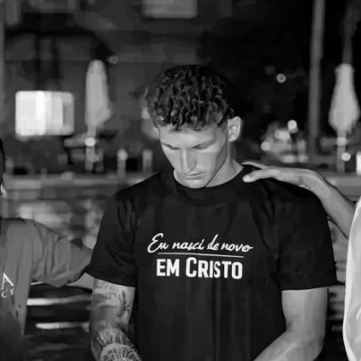 Nathan Borges se batiza e adere à fé cristã