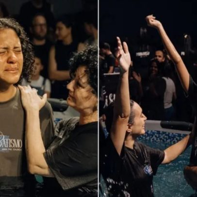 Igreja em SC celebra batismo de mais de 400 convertidos