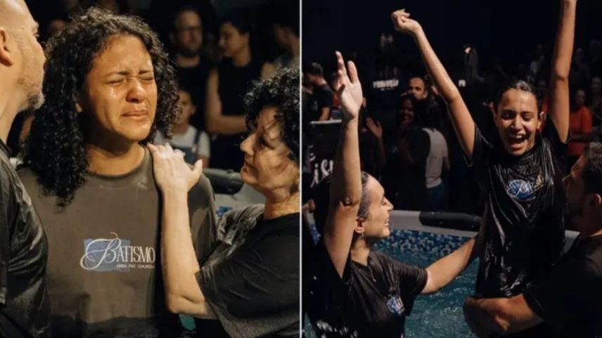 Igreja em SC celebra batismo de mais de 400 convertidos