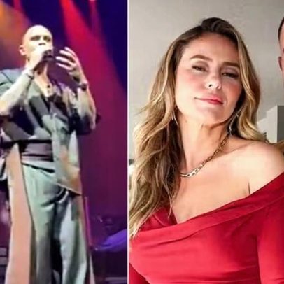 Diogo Nogueira homenageia Paolla Oliveira em show e afirma amor que não acaba