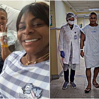 Namorado de Jojo Todynho caminha após infarto, com apoio