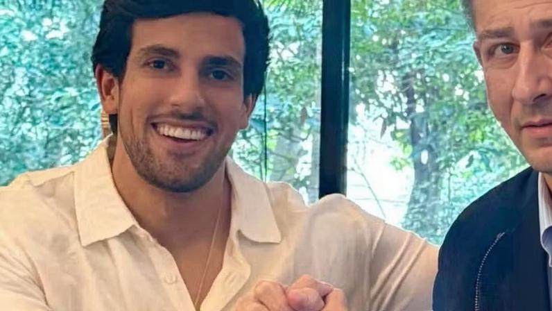 Julinho Casares homanageou Faustão — Foto: Reprodução/Instagram