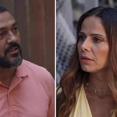 Belo reage a cena de duplo sentido gravada com Viviane Araujo em Três Graças