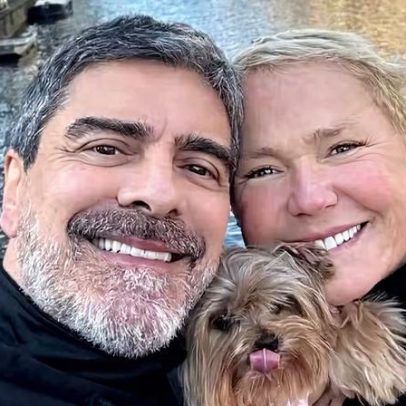 Xuxa completa 63 anos e recebe declaração de amor de Junno Andrade