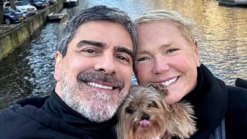 Junno Andrade e Xuxa — Foto: Reprodução/Instagram