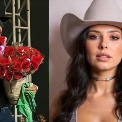 Zé Felipe promete presentear Ana Castela com flores em show