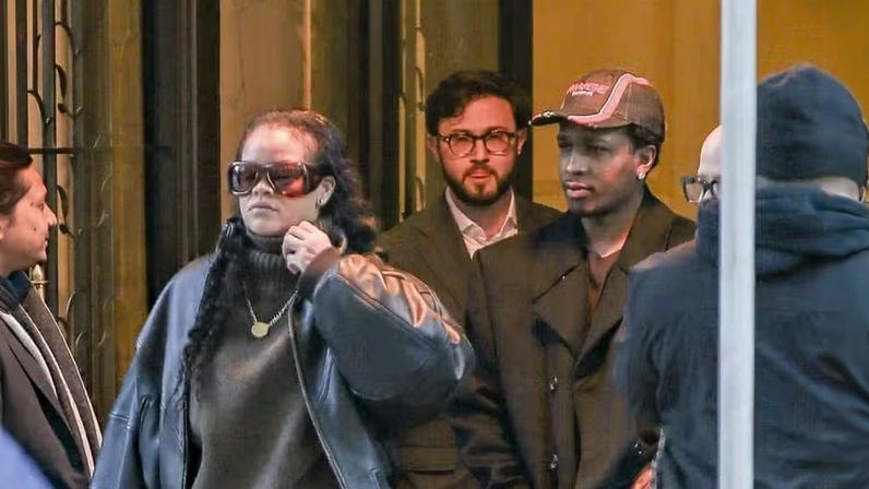 Rihanna e A$AP Rocky — Foto: The Grosby Group