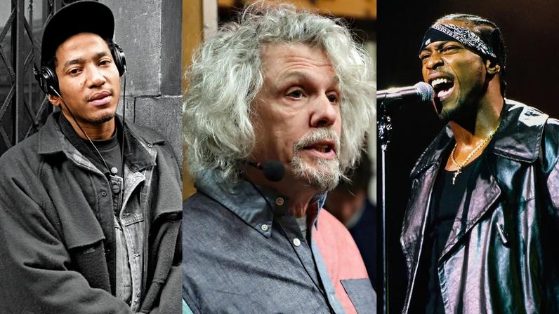 Q-Tip, Bob Power, and D'Angelo