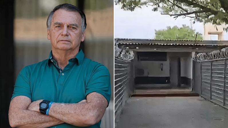 Bolsonaro estava detido na Papudinha