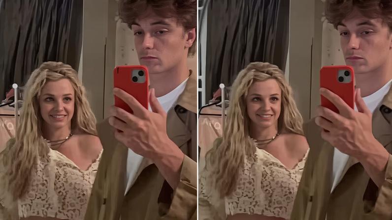 Britney Spears e Jayden — Foto: Reprodução/Instagram