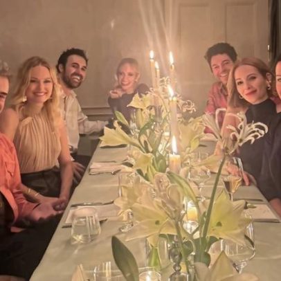 Hunter Moreno surpreende Brittany Snow no seu 40º aniversário