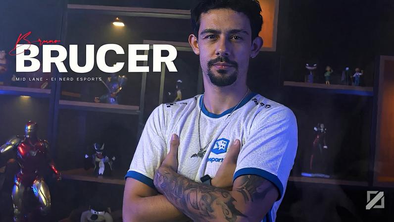 Brucer é anunciado na Ei Nerd Esports do Circuito Desafiante 2026