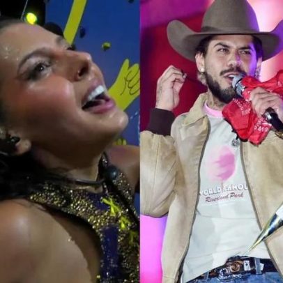 Zé Felipe faz show com Ana Castela no BBB 26; Boiadeira fica desconcertada