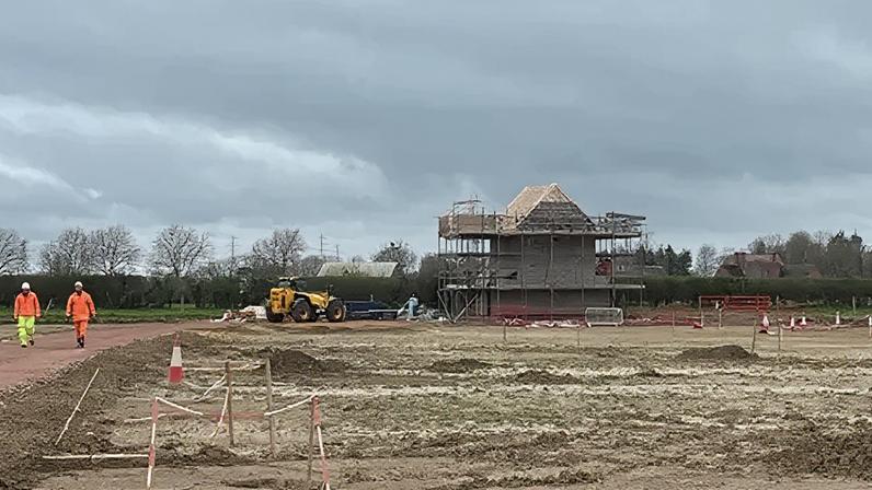 Two bat houses are being built as part of £372m major road upgrades