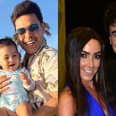 Zezé Di Camargo se emociona ao ver foto da filha com Graciele Lacerda