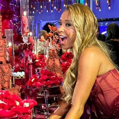 Rainha de Bateria de Belford Roxo celebra 26 anos com festa de R$ 500 mil