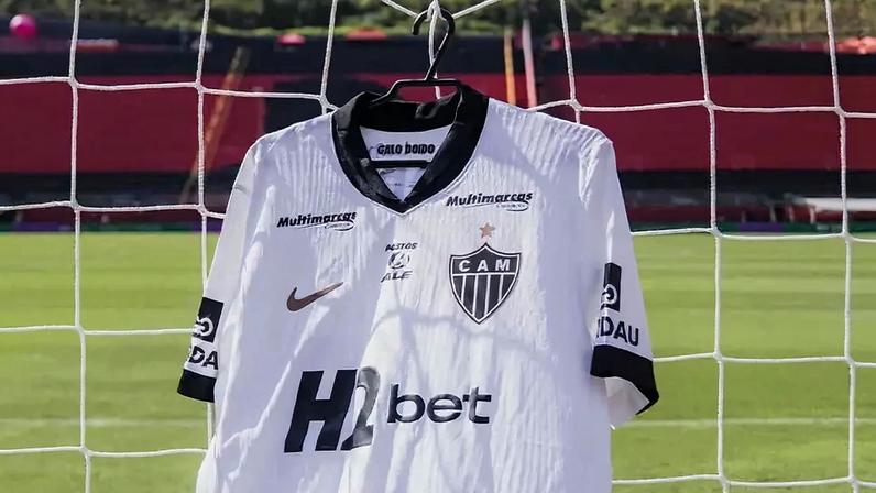 camisa do Atlético contra o Vitória (Foto: Pedro Souza / Atlético)