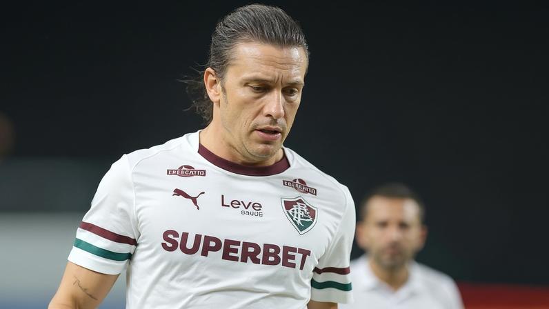 Canobbio em ação no jogo do Fluminense contra o Remo