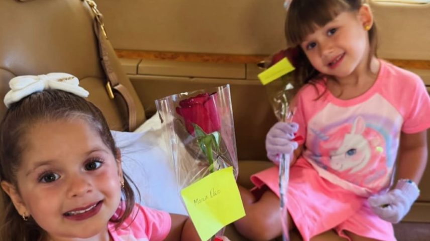 Zé Felipe envia flores para Marias — Foto: Reprodução/Instagram
