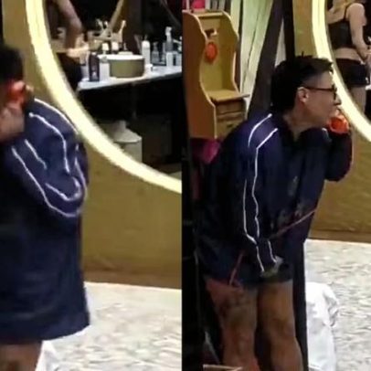 Participante de reality argentino atende Big Fone e gera cena divertida